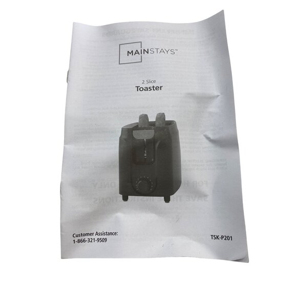 Mainstays 2-Slice Toaster - Picture 3 of 13